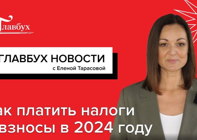 Сроки и порядок уплаты налогов в 2024 году